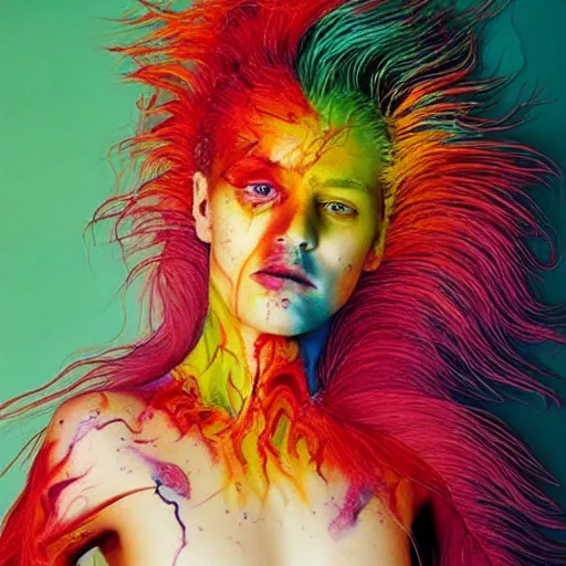 tumultuous, opulent by ryan mcginley. this body art is Stable