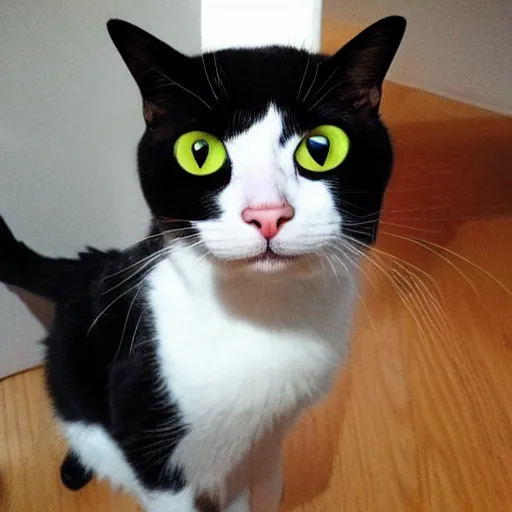 Prompt: photo of a cat with large googly eyes