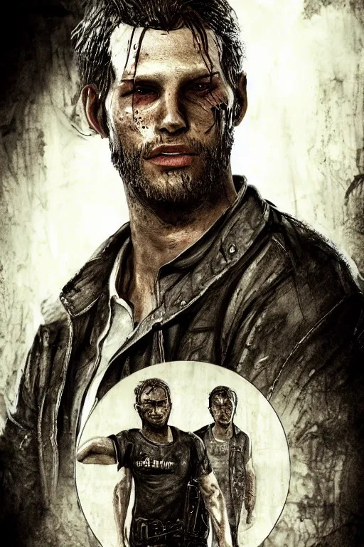 Image similar to Jack Baker from Resident Evil 7, portrait