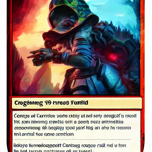 Image similar to ccg card art