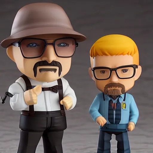 Prompt: walter white nendoroid photo