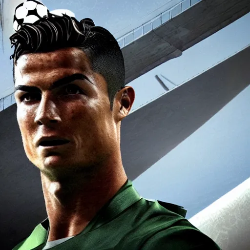 Image similar to Cristiano Ronaldo in MW2