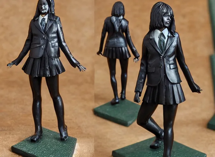 Image similar to Image on the store website, eBay, Full body, 80mm resin figure of Female school students