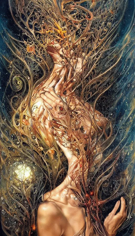 Image similar to The end of an organism, by Karol Bak