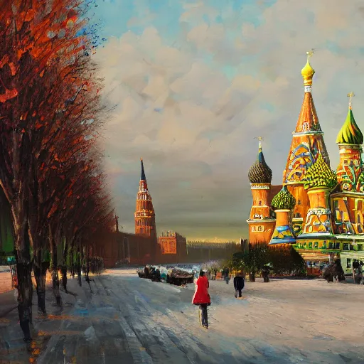 Prompt: aivozovsky paint oil moscow