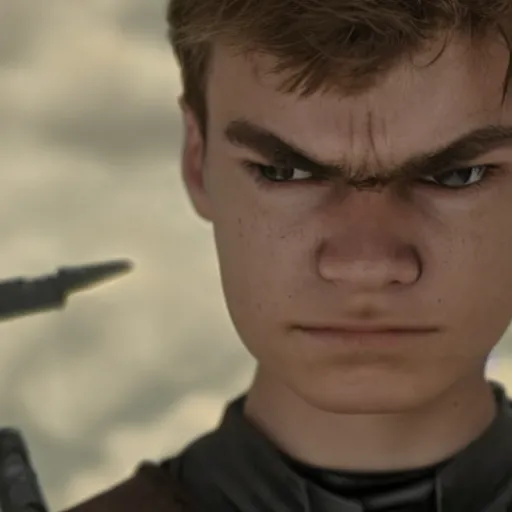 Image similar to angry, pissed off, nikolas cruz as anakin skywalker in star wars episode 3, 8k resolution, full HD, cinematic lighting, award winning, anatomically correct