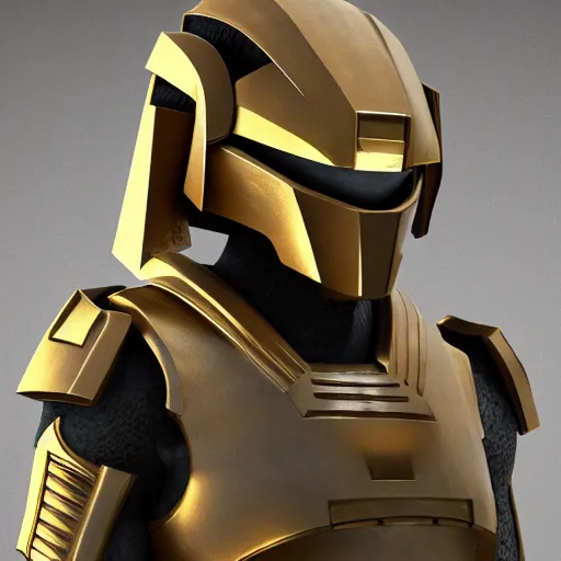 Prompt: egyptian armor set for master chief, halo infinite, character design, octane render, cinema 4 d, award winning, beautiful aesthetic design, unreal engine 5, ultra detailed