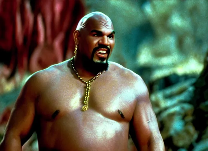 Image similar to film still of sinbad as kazaam in the movie kazaam 1 9 9 6