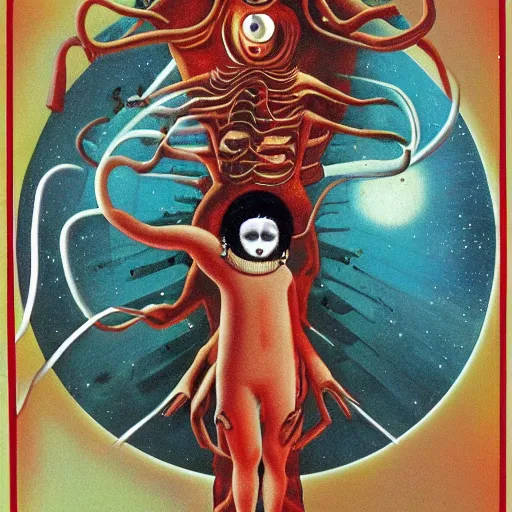 Image similar to fantastic planet traag and om art cinema