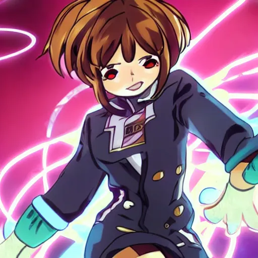 Prompt: Ochaco Uraraka in Arcane (2021)