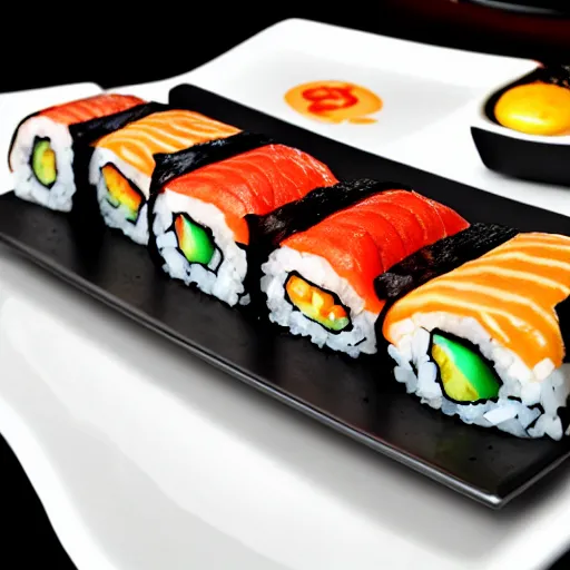 Image similar to McDonalds sushi, food photo