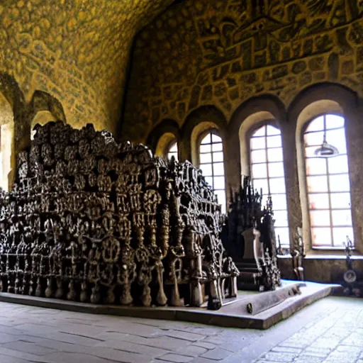 Image similar to Kostnice v Sedlci, Sedlec Ossuary