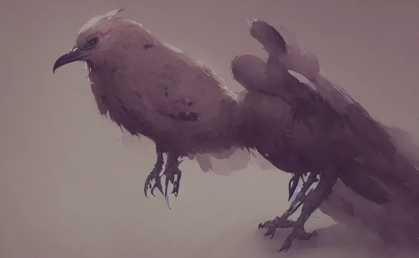 Image similar to a painting of delibirb 6 6 6 trending on artstation in the style of greg rutkowski, 3 d, watercolor