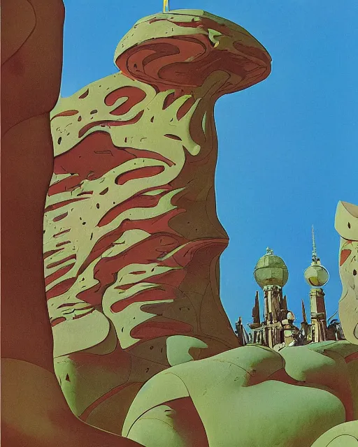 Image similar to berlin landmark by roger dean