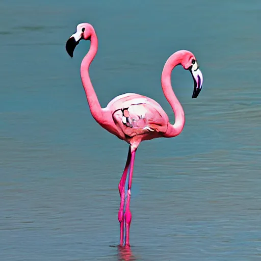 Image similar to flamingo pixar movie character