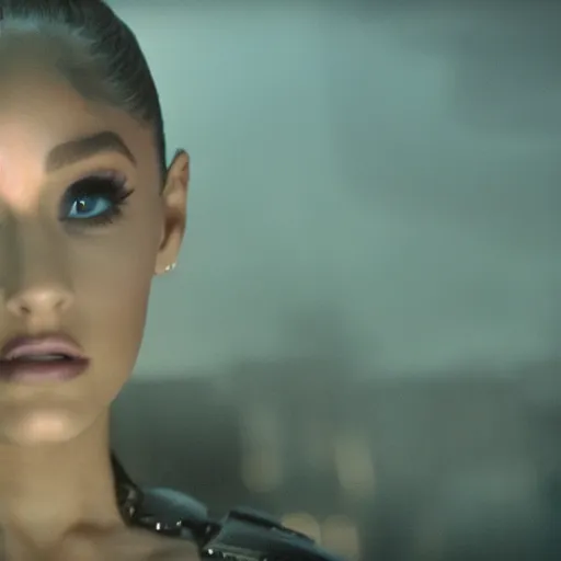 Image similar to ariana grande, blade runner 2 0 4 9 ( 2 0 1 7 ) movie still frame