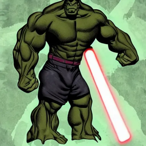 Prompt: sith hulk