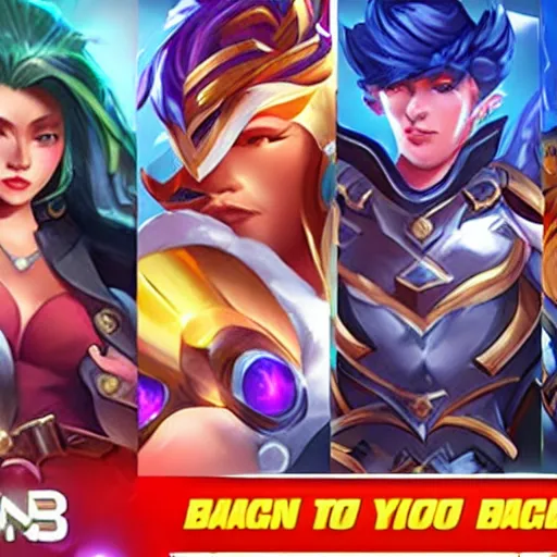 Image similar to mobile legends bang bang