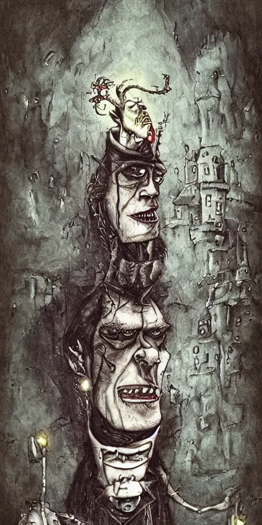 Image similar to frankenstein by alexander jansson