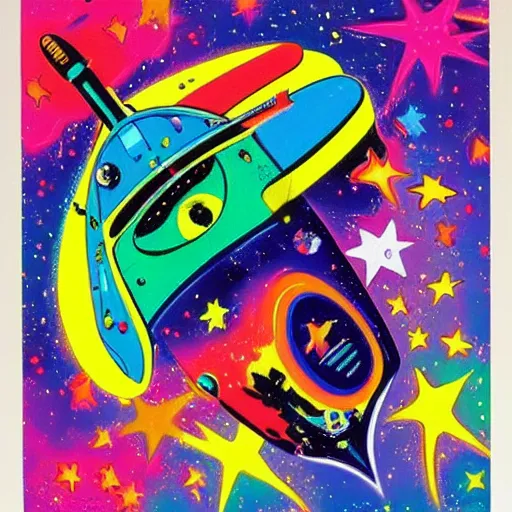 Image similar to the hero of outer space, peter max, colorful, highly detailed, highly realistic