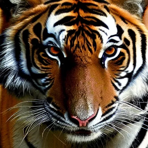 Image similar to a tiger by victo nguy