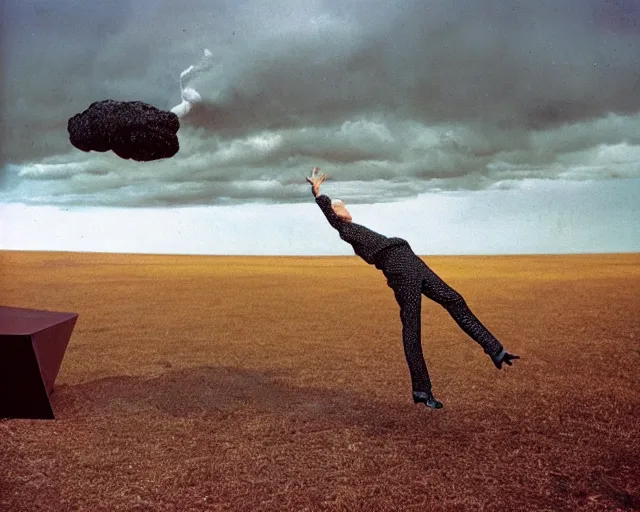 Image similar to storm thorgerson