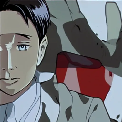 Prompt: bd wong as whiterose, in the style of hideki anno, inspired by evangelion, photorealistic, epic, super technical, cinematic still