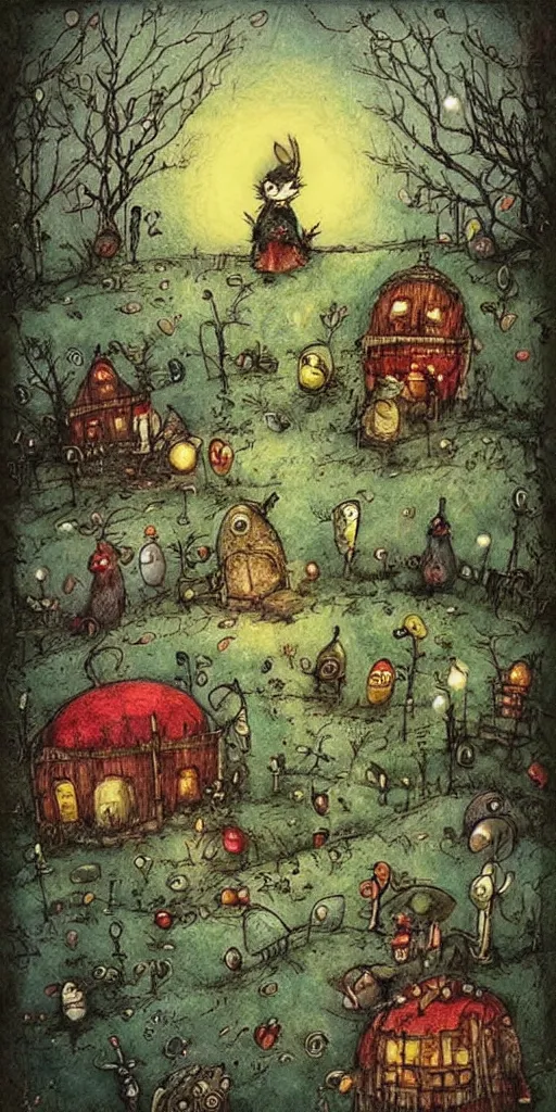 Image similar to an easter scene by alexander jansson