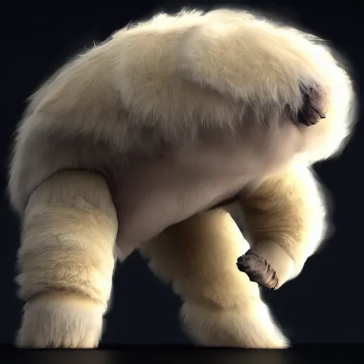 Image similar to a cute furry fluffy happy tardigrade in a dynamic pose. character design. gesture drawing. line of action. official art, unreal engine 5, unreal engine. tetsuya nomura. medium shot. ray tracing hdr. 8 k. uhd. sharp focus. highly detailed. masterpiece. anime render. cinematic lighting. lifelike. symmetrical. beautiful.