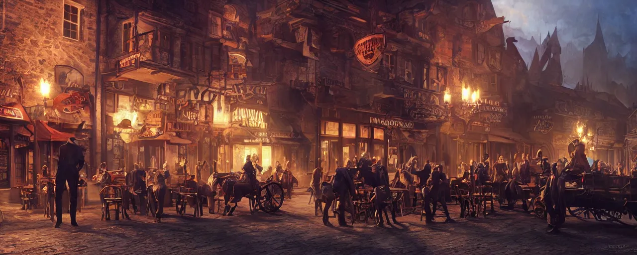 Image similar to transylvania night, callahan's crosstime saloon gameplay. most epic dramatic scene. epic cinematic hyperrealism masterpiece. realistic poster with shaded lighting by craig mallismo, artgerm, jeremy lipkin and michael garmash, unreal engine, radiant light, detailed and complex environment, digital art, art station trends