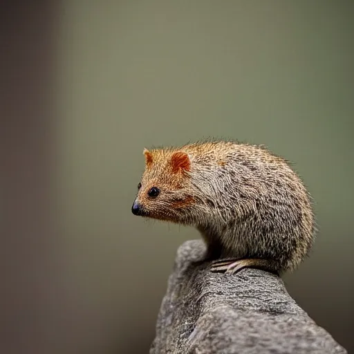 Image similar to spider quokka hybrid, 🕷, happy, bold natural colors, national geographic photography, masterpiece, in - frame, canon eos r 3, f / 1. 4, iso 2 0 0, 1 / 1 6 0 s, 8 k, raw, unedited, symmetrical balance