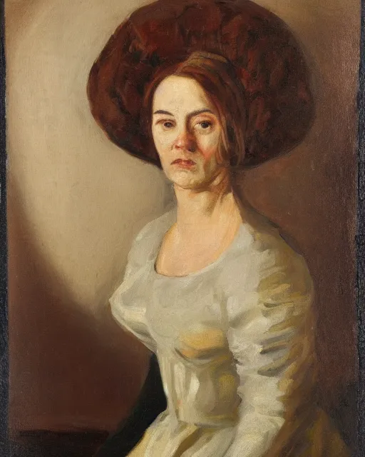 Prompt: portrait of a woman, kai carpenter