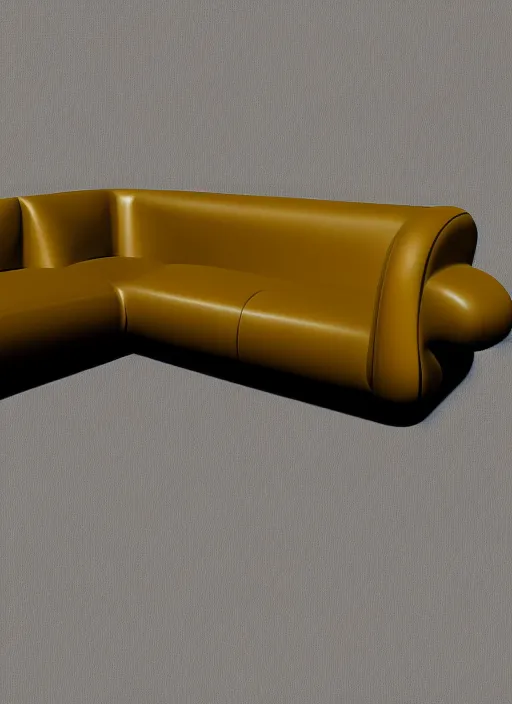 Image similar to sofa designed by salvador dali, natural lighting, path traced, highly detailed, high quality, digital painting