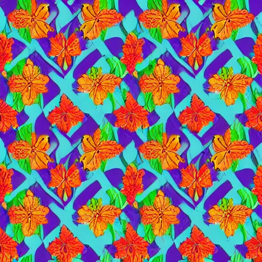 Prompt: hippie cloth pattern