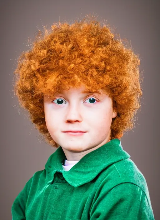 Prompt: portrait photo still of real life kyle broflovski, 8 k, 8 5 mm, f. 1 4