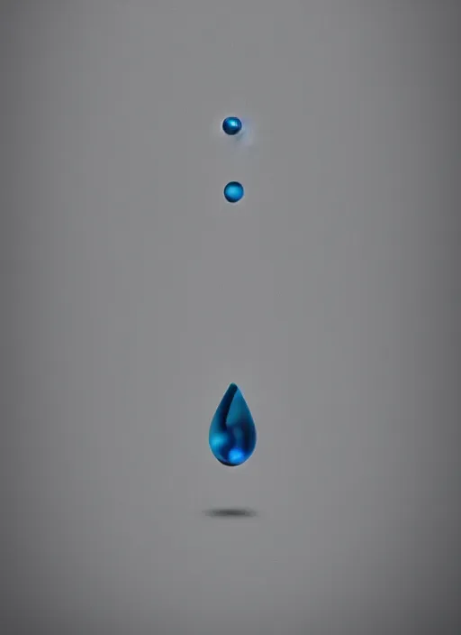 Prompt: portrait of a stunningly beautiful water drop, infinite art styles combined