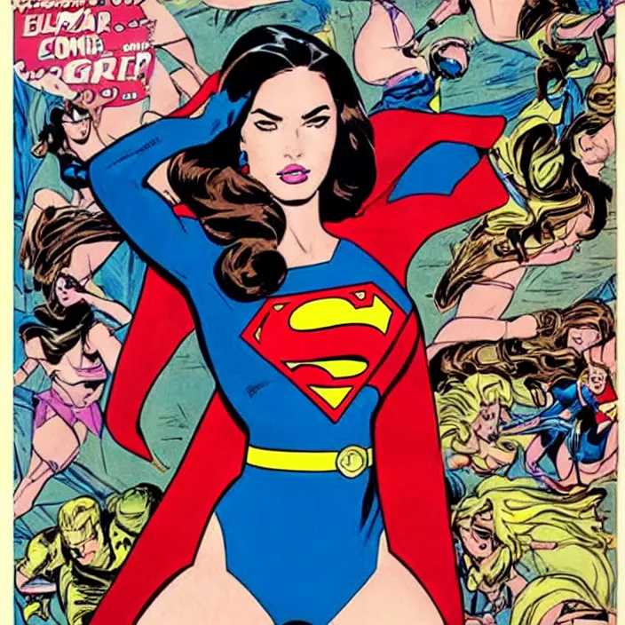 megan fox as super girl by jack kirby | Stable Diffusion | OpenArt