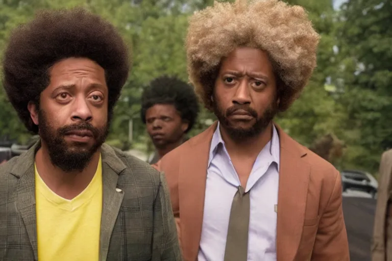 Prompt: sorry to bother you ( 2 0 1 8 ) directed by boots riley