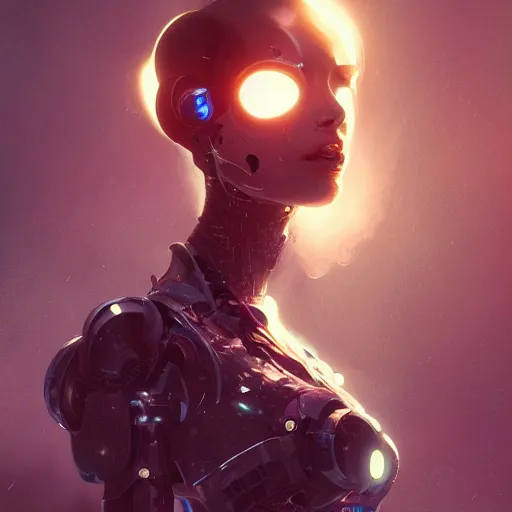 Prompt: a fancy photo of an attractive cyborg women by greg rutkowski, sung choi, mitchell mohrhauser, maciej kuciara, johnson ting, maxim verehin, peter konig, 8 k photorealistic, cinematic lighting, hd, high details, dramatic, dark atmosphere, trending on artstation