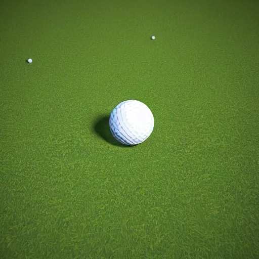 Prompt: a couple of dozen golf balls all in different colors, arranged into a sphere, octane render - 9