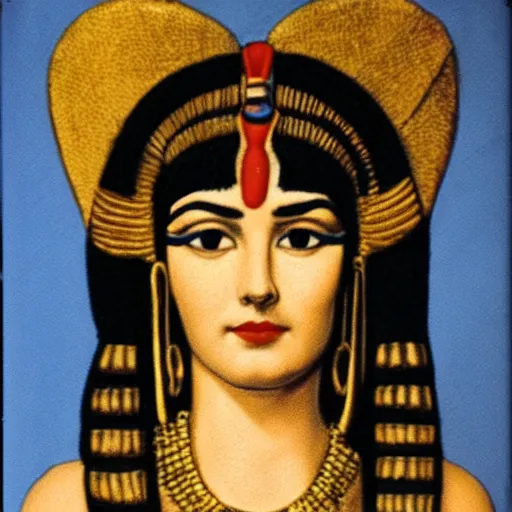 Prompt: selfie photo of cleopatra