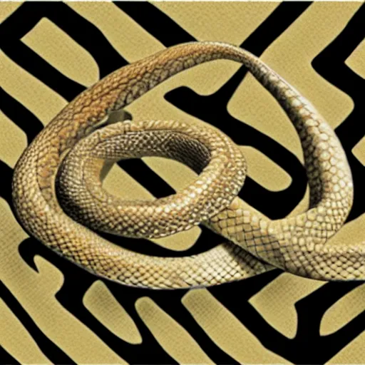 Image similar to snakes and diamonds photorealistic