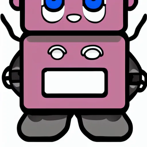 Image similar to small cute robot digital art by sanrio