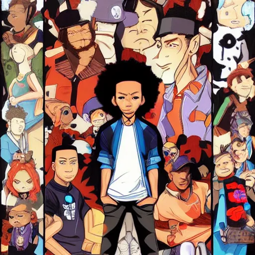 boondocks characters pictures