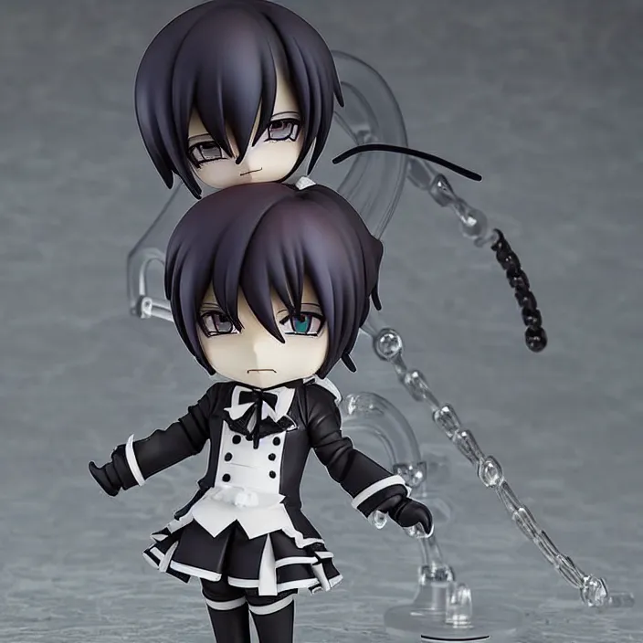 Image similar to ciel phantomhive, an anime nendoroid of ciel phantomhive, figurine, detailed product photo