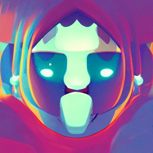 Image similar to face icon stylized minimalist space dandy, loftis, cory behance hd by jesper ejsing, by rhads, makoto shinkai and lois van baarle, ilya kuvshinov, rossdraws global illumination