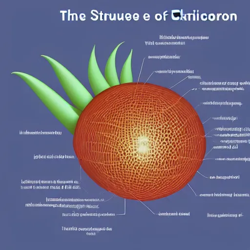 Image similar to the structure of an electron, university textbook illustration
