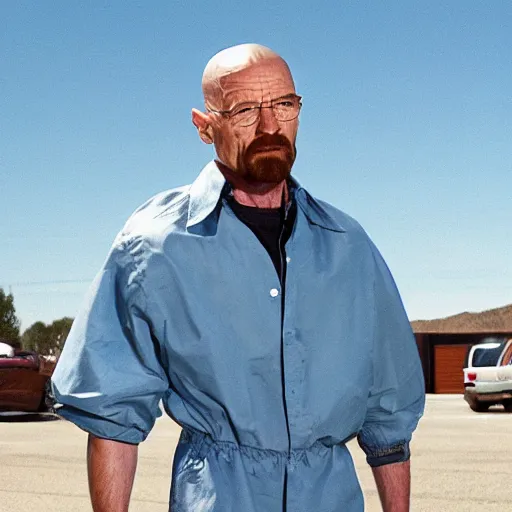 Image similar to walter white as gigachad