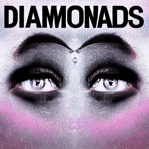 Image similar to diamond eyes r & b song cover,