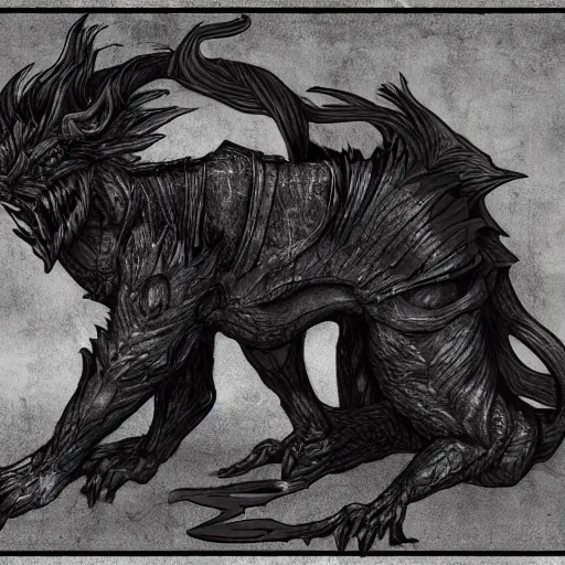 Image similar to chimera beastiary